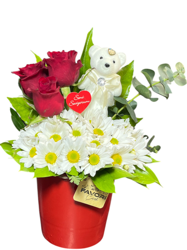 Sevgiliye Özel Çiçek Aranjmanı